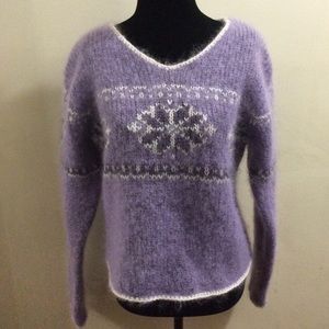 Mac & Jac wool and mohair blend sweater